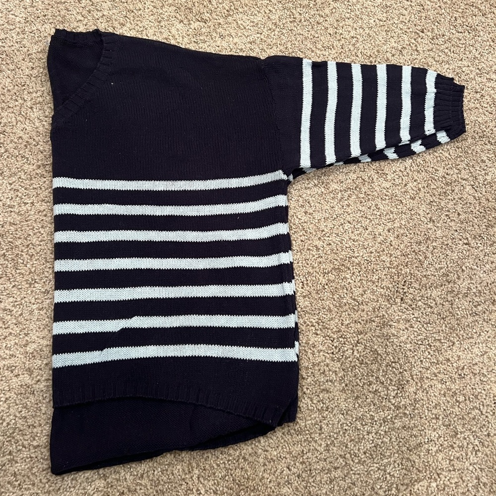 Ecote striped blue sweater - Picture 3 of 3